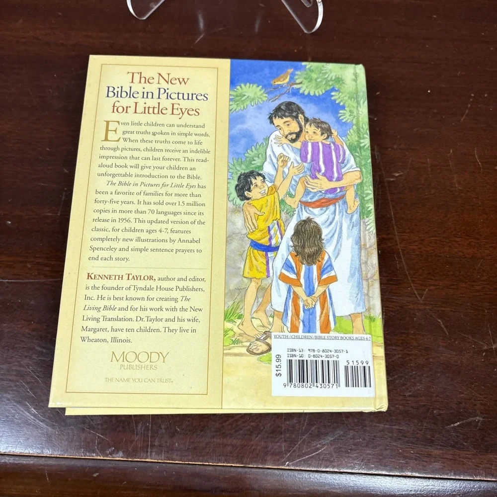 The New Bible In Pictures For‎ Little Eyes